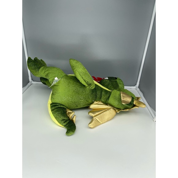 Build a Bear Fire Breathing Dragon Retired - Gold Wings - Picture 15 of 15